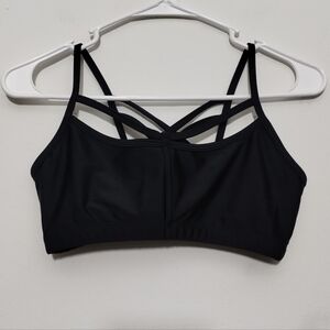 Onzie Women's M/L Black Strappy Sports Bra